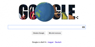 Test de Ziua Pamantului: Google sarbatoreste cu un logo special