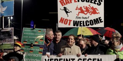 Manifestatii impotriva imigrantilor in orasul german Leipzig, dupa agresiunile comise la Koln de Revelion
