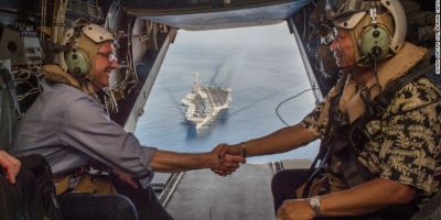 China a refuzat accesul unui portavion american in portul Hong Kong