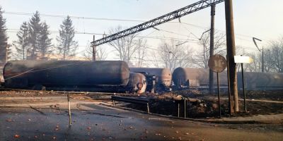 Cisternele implicate in accidentul de tren din Bulgaria, soldat cu sapte morti si peste 20 de raniti, erau detinute de o companie romaneasca