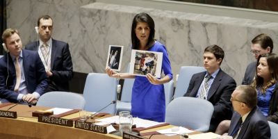 Rusia s-a opus unei rezolutii a Consiliului de Securitate ONU de condamnare a regimului Assad pentru atacul cu arme chimice